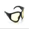 FLORIDA GLASSES Padded Bifocal Sunglasses for Women and Men Motorcycle Wrap-Around Riding with Magnifier Inserts Strength +2.50 view 1
