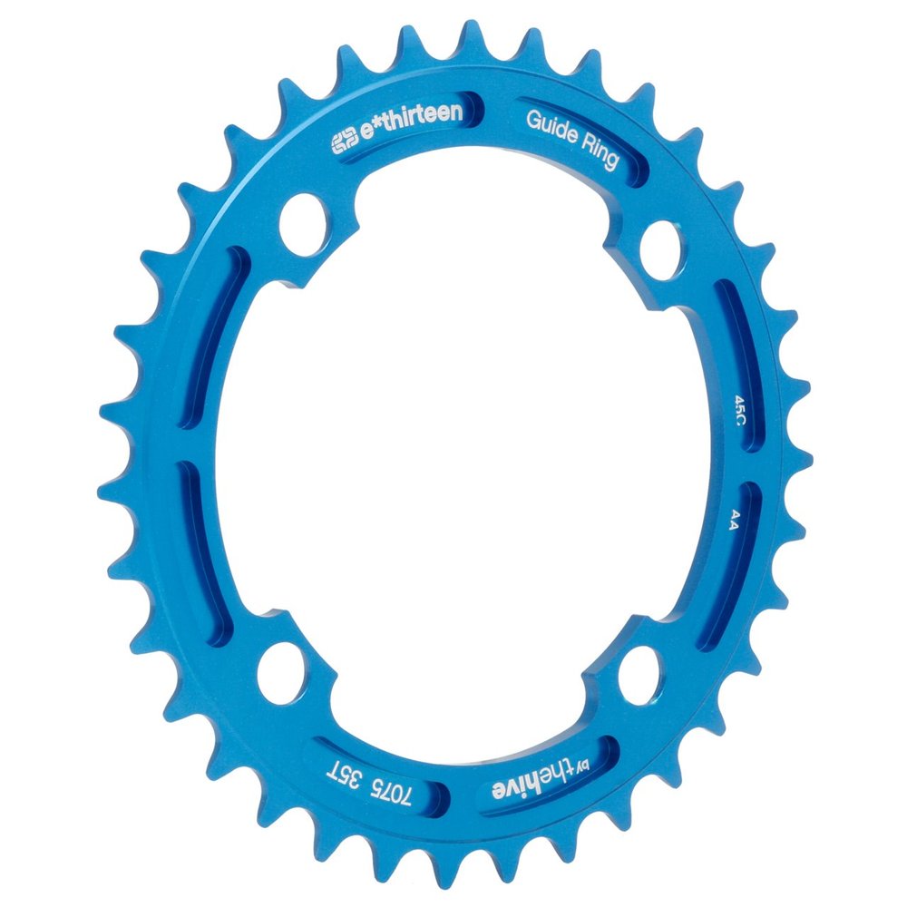 e thirteen by the hive 37T Guidering, 7075-T6, Blue Ano
