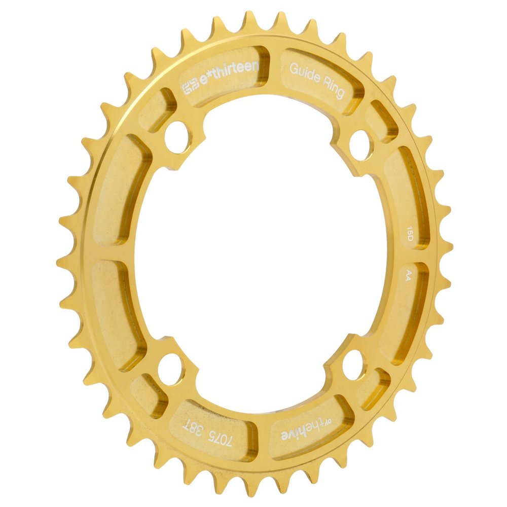 e thirteen by the hive 37T Guidering, 7075-T6, Gold Ano