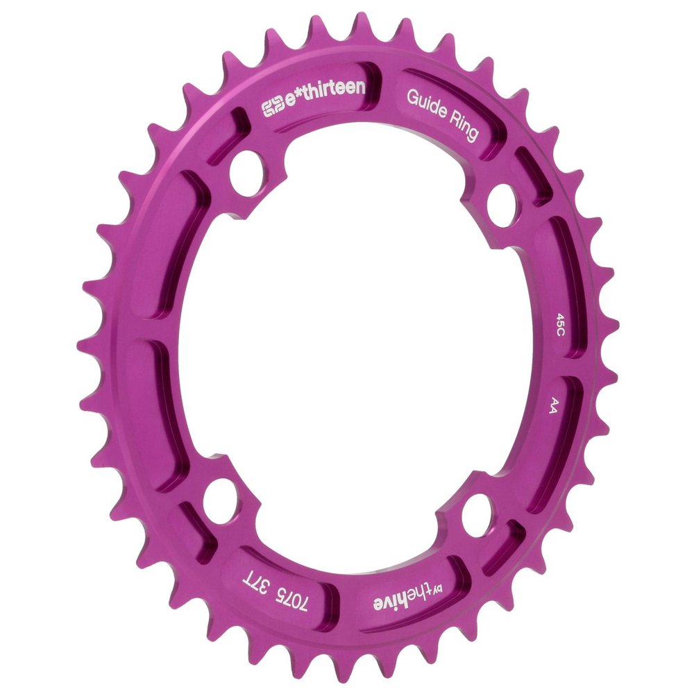 e thirteen by the hive 37T Guidering, 7075-T6, Purple Ano