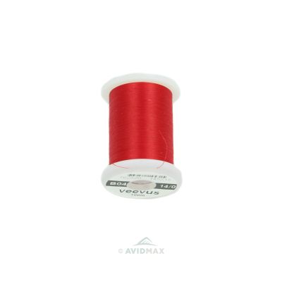 14/0 VEEVUS THREAD - ASSORTED COLORS - Red - FLY TYING