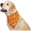 Aria Polyester Spooky Bandana, Orange view 2