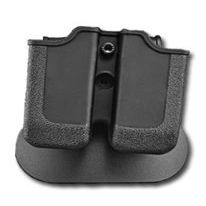 1911 Single Stack Variants Double Magazine Pouch Black Roto 360 degrees durable polymer