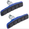 Fog Rear (FOGLIA) Cartridge Type V Brake Shoe Blue Bicycle Road Bike Cross Bike Brake Pad view 2