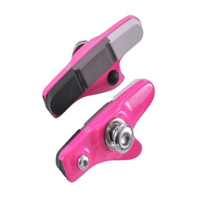 Fog Rear (FOGLIA) Cartridge Type Road Brake Shoe Pink Bicycle Road Bike Cross Bike Brake Pad