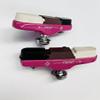 Fog Rear (FOGLIA) Cartridge Type Road Brake Shoe Pink Bicycle Road Bike Cross Bike Brake Pad view 2