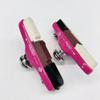 Fog Rear (FOGLIA) Cartridge Type Road Brake Shoe Pink Bicycle Road Bike Cross Bike Brake Pad view 3