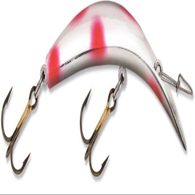 Luhr Jensen K9X Kwikfish X-Treme Silver/Flo. Red Dot