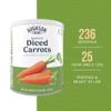 Augason Farms Dehydrated Diced Carrots Emergency Food Supply, 216 Servings, 25 Year Shelf Life, Great for Cooking, Baking, and Snacks - Dehydrated Meals, Survival Food Camping Essentials Can view 2