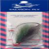 Zak Salmon Fly - Dark Green view 1