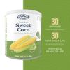 Augason Farms Freeze-Dried Sweet Corn Emergency Food Supply, 30 Servings, 30 Year Shelf Life, Great for Cooking, Side Dishes, and Snacks - Dehydrated Meals, Survival Food Camping Essentials Can view 2