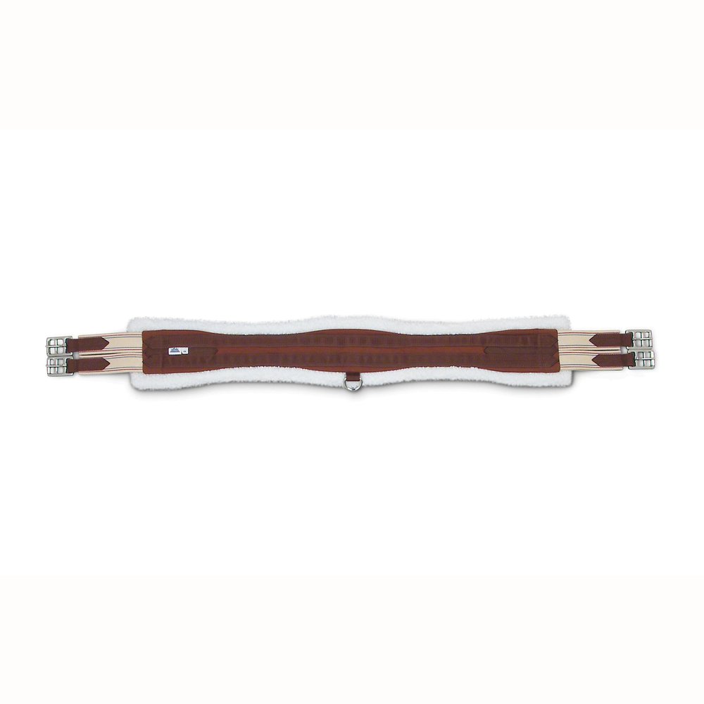 Passport Brown English Contoured Girth 46