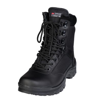 Mil-Tec Men's Retro Hiking Boot, Black, 8 US
