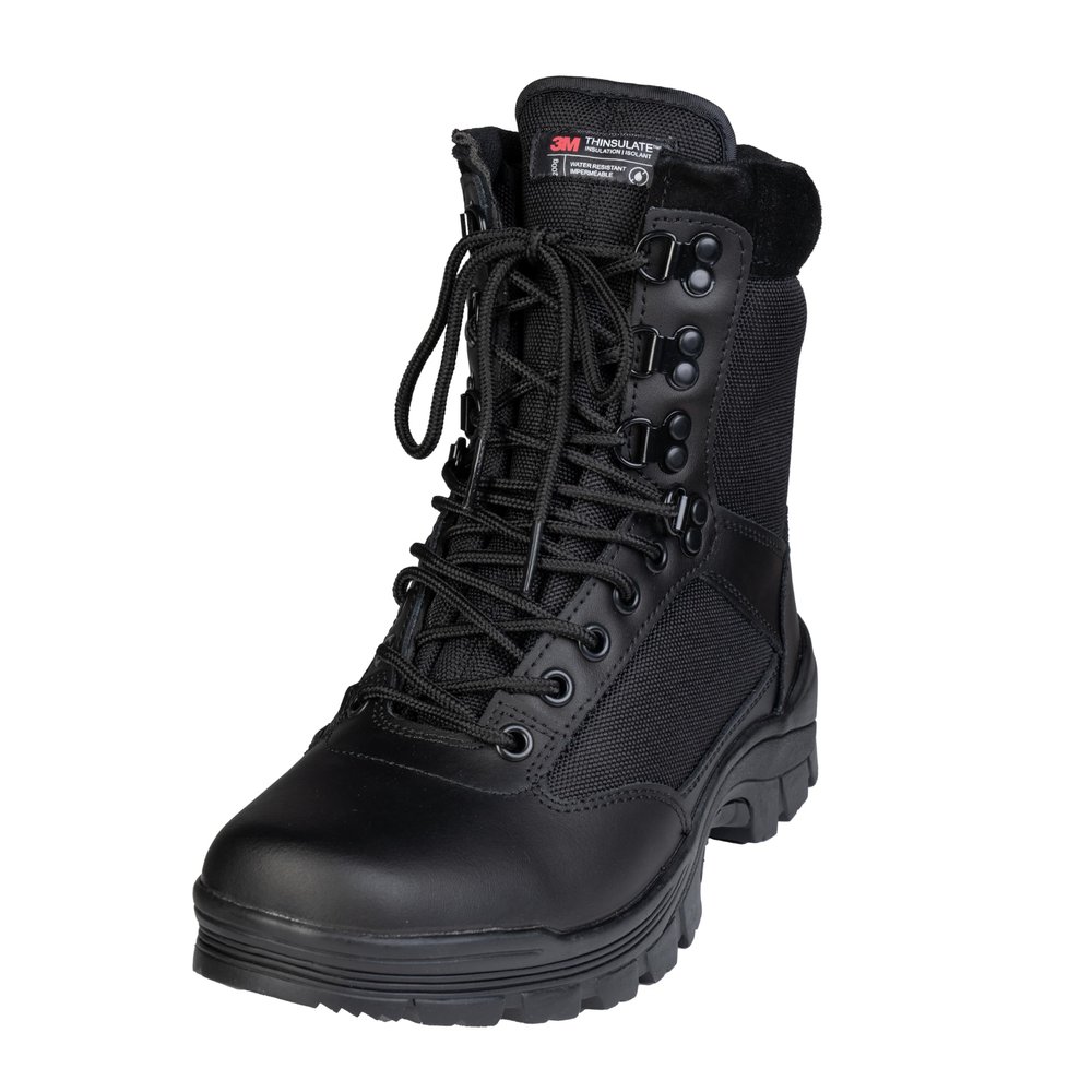 Mil-Tec Men's Retro Hiking Boot, Black, 8 US