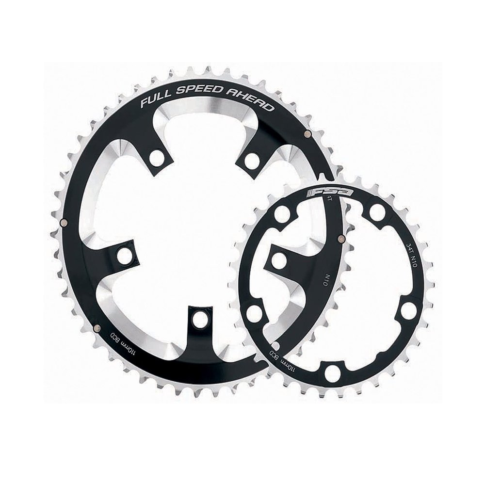 FSA Pro Road S10 48t 130mm Black Chainring