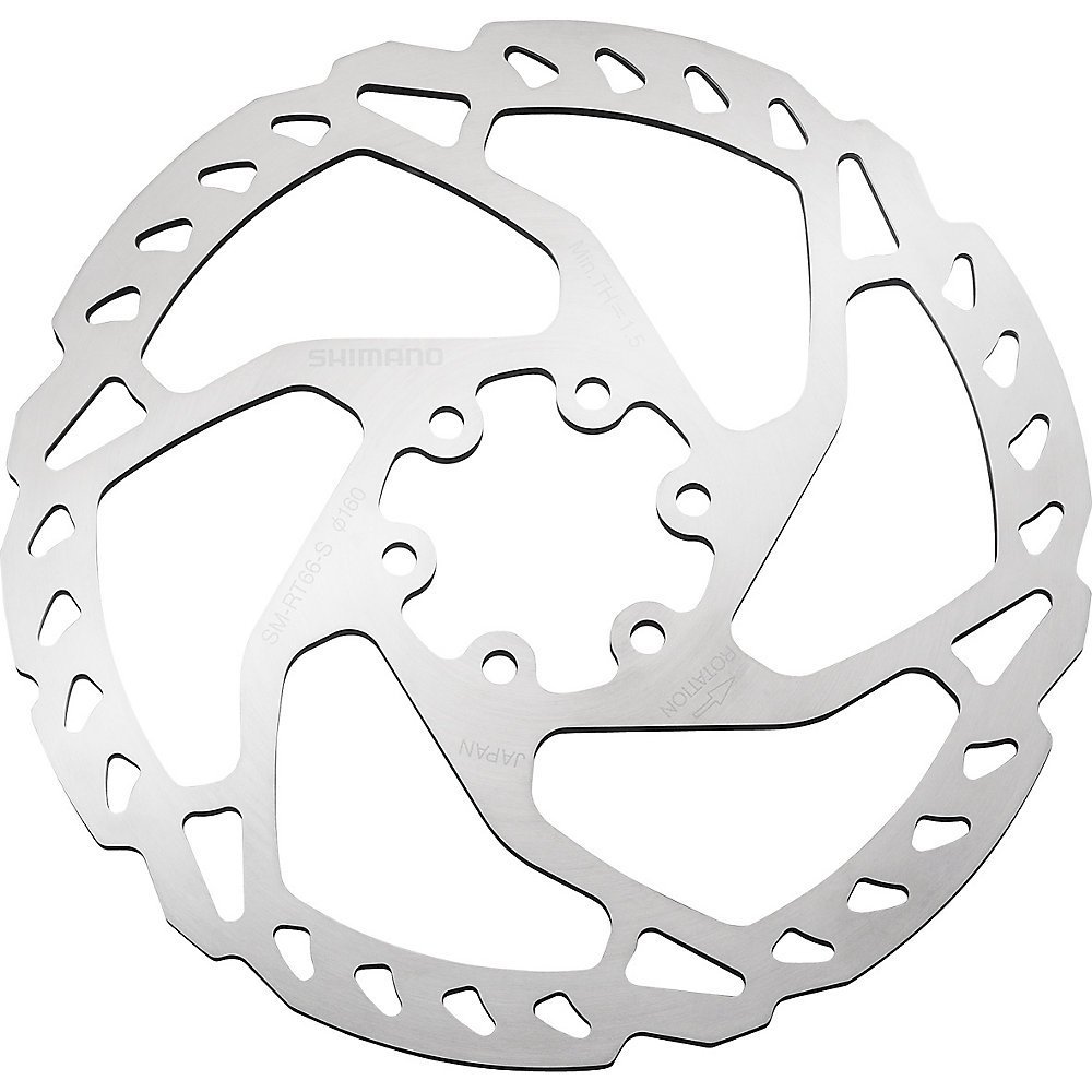 Shimano Smrt66 6 Bolt Slx Rotor - Black, 20.3 cm