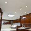 Lumitec Mirage LED Flush Mount Ceiling Down Light - Polished Stainless Steel - White, Red, Blue and Purple, All Non-Dimming - IP67 Rated, Slim Profile, Ideal for Indoor/Outdoor, 113110, 380 Lumens view 2