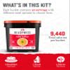ReadyWise Prepper Pack Bucket - 52 Servings Emergency Food Supply, Survival Kit, Protein Meals, Dehydrated & Freeze Dried Food, Ready to Eat Camping Essentials, up to 25 Year Shelf Stable Life view 4