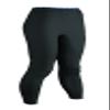 ColdPruf Platinum Dual Layer Activewear Ankle Length Long Johns Base Layer Leggings for Women, Black, 3X view 1