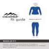 ColdPruf Platinum Dual Layer Activewear Ankle Length Long Johns Base Layer Leggings for Women, Black, 3X view 2