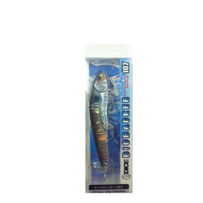 JACKALL Metal Vibration, Big Backer, 1.0 oz (27.0 g), 4.2 inches (107 mm), Boragin/Magma Wave Holo