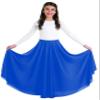 Body Wrappers 0501 Girls Praise Dance Circle Skirt (8-10, Bright Royal)