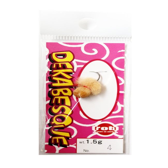 ROB Lure Fly Decabesque, 0.05 oz (1.5 g), #4 Brown