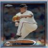 2012 Topps Chrome Baseball #48 Matt Cain San Francisco Giants view 1