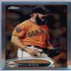 2012 Topps Chrome Baseball #98 Brian Wilson San Francisco Giants view 1