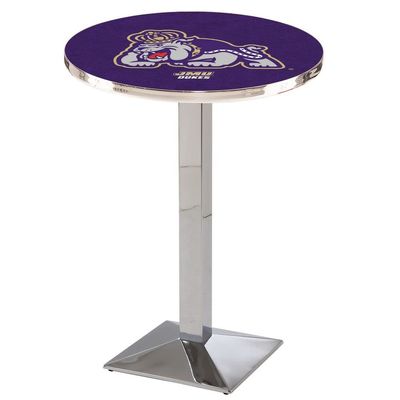 Holland Bar Stool Co. L217-42" Chrome James Madison Pub Table
