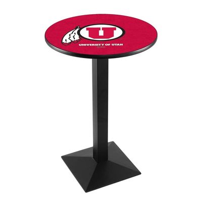 Holland Bar Stool Co. L217-42" Black Wrinkle Utah Pub Table