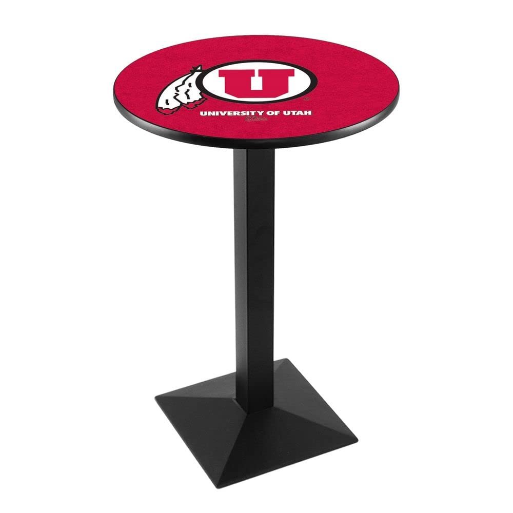 Holland Bar Stool Co. L217-42" Black Wrinkle Utah Pub Table