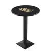 Holland Bar Stool Co. L217-42" Black Wrinkle Central Florida Pub Table view 1