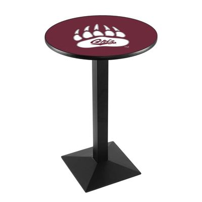 Holland Bar Stool Co. L217-42" Black Wrinkle Montana Pub Table