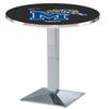 Holland Bar Stool Co. L217-42" Chrome Memphis Pub Table view 1