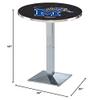 Holland Bar Stool Co. L217-42" Chrome Memphis Pub Table view 2