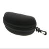 Eyekepper Sunglasses Soft Case Zipper Eyeglasses Case w/Hook & Belt Clip | for Medium to Large Frames | Men & Women (Black,1pc) view 1
