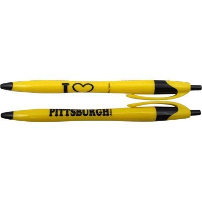 Pittsburgh Pen I Love Pittsburgh Yellow with Black