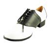 Ellie Shoes Women's 105 Saddle Oxford, Black/White, 6 M US view 1