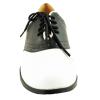 Ellie Shoes Women's 105 Saddle Oxford, Black/White, 6 M US view 2