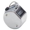 BATES 9841000 Tally I Hand Model Tally Counter, Registers 0-9999, Chrome view 2