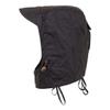 OUTBACK TRADING Oilskin Unisex Waterproof Western Hood, Brown, Large view 3