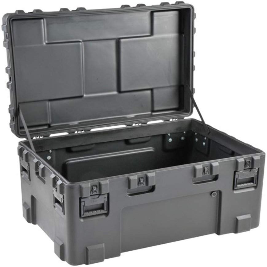 SKB Cases 3R4530-24B-E R-Series 4530-24 Waterproof Case (Empty), Waterproof and Dust Tight Design, LLDPE Polyethylene Impact Resistant, Pressure Relief/Breather Valves, Resistant to Impact Damage