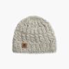 Turtle Fur Nepal Women's Mika Hand Knit Wool Beanie, Smoke Heather view 1
