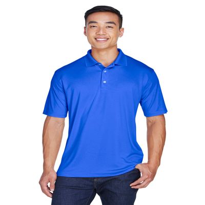 UltraClub Men's Cool & Dry Sport Polo S ROYAL