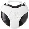 Brain-Pad, Inc. (3XSWP) 3XS Triple Laminated Mouthguard with Special Formulated Super Gel Pads, White/Black, Adult view 3