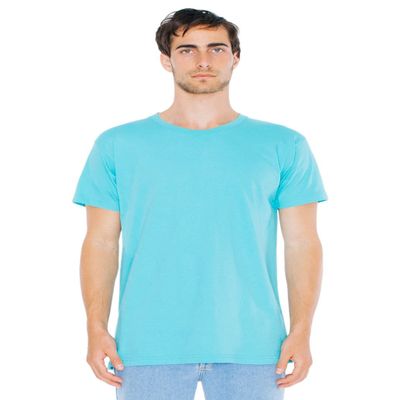American Apparel Men Power Wash Crewneck T-Shirt Size XS High Dive