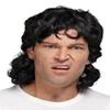 Moon Costumes - Mullet Wig - Black view 1