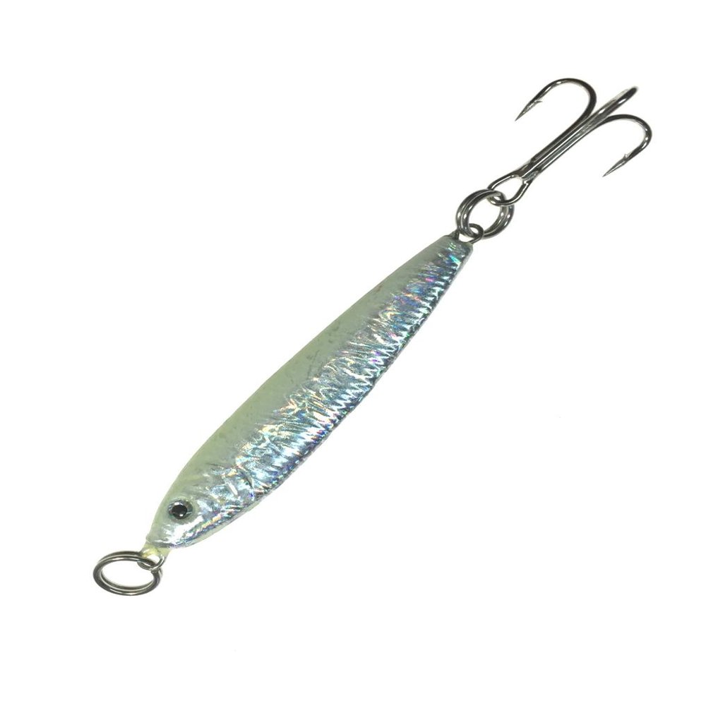 Sanhu Live Bait Metal Jigs 3-1/2oz, 8 Pcs #3 Glow, for Saltwater & Freshwater Fishing, Ideal for Tuna, Salmon, Bass, Walleye, Striper & Trout