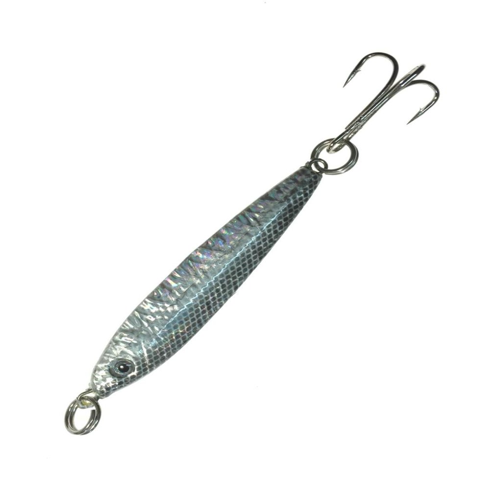 Live Bait Metal Jigs 3.5oz, 8 Pcs #8 Anchovy for Saltwater & Freshwater Fishing, Ideal for Tuna, Salmon, Bass, Walleye, Striper & Trout